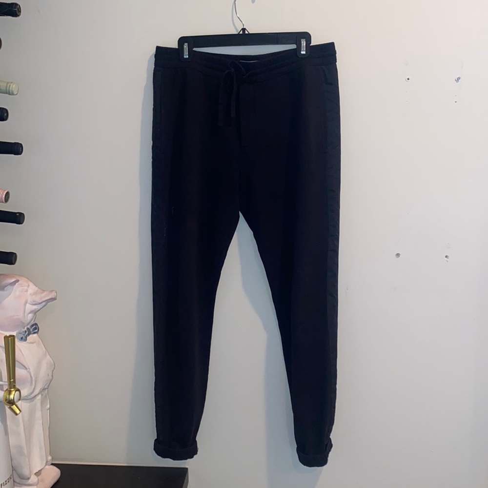 Black Cuffed Vince Sweat-Pant